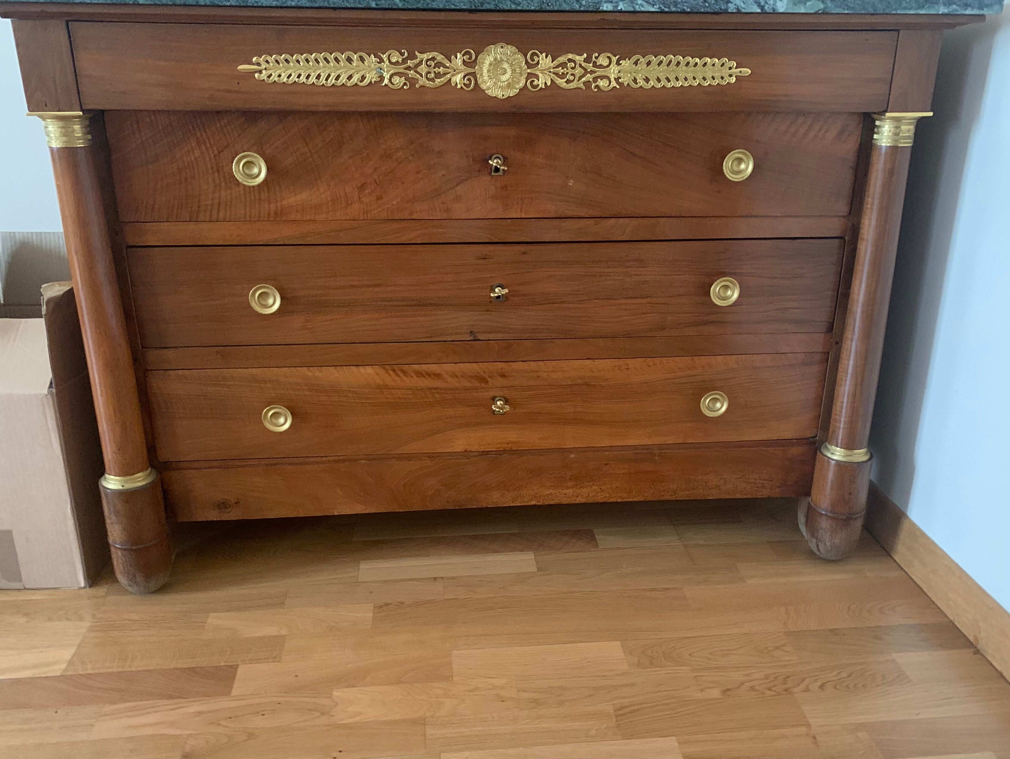 Commode empire fin 19ème