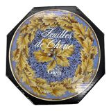 6 sofa plates, Oak leaves, Gien