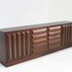 Spanish brutalist sideboard solid wood