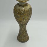 Vase balustre Chine Ancienne, jade et ornements Or, Song