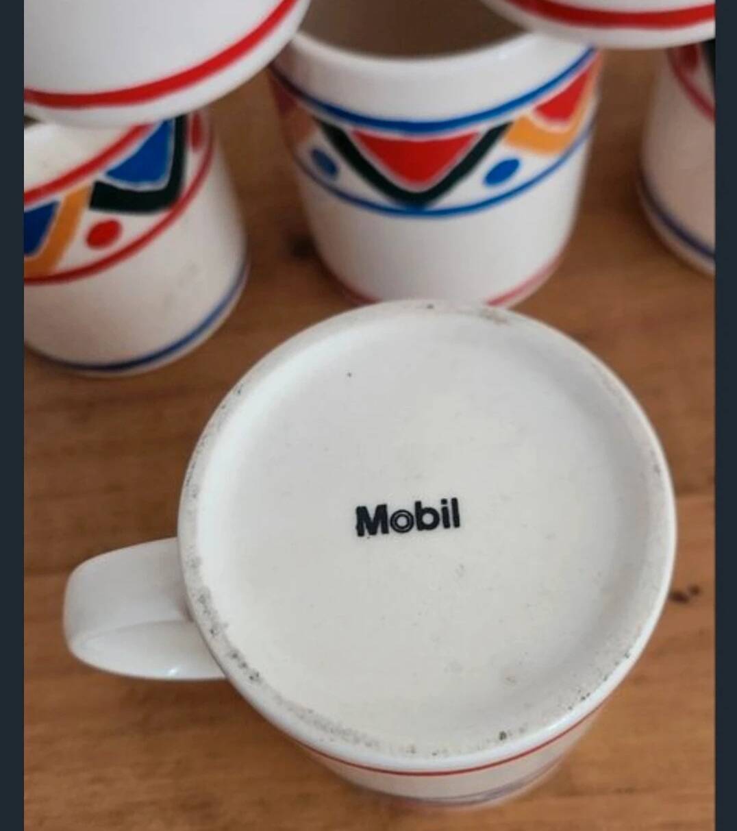 Vintage mobile cup
