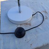 Adjustable Floor Lamp Iron and Chrome