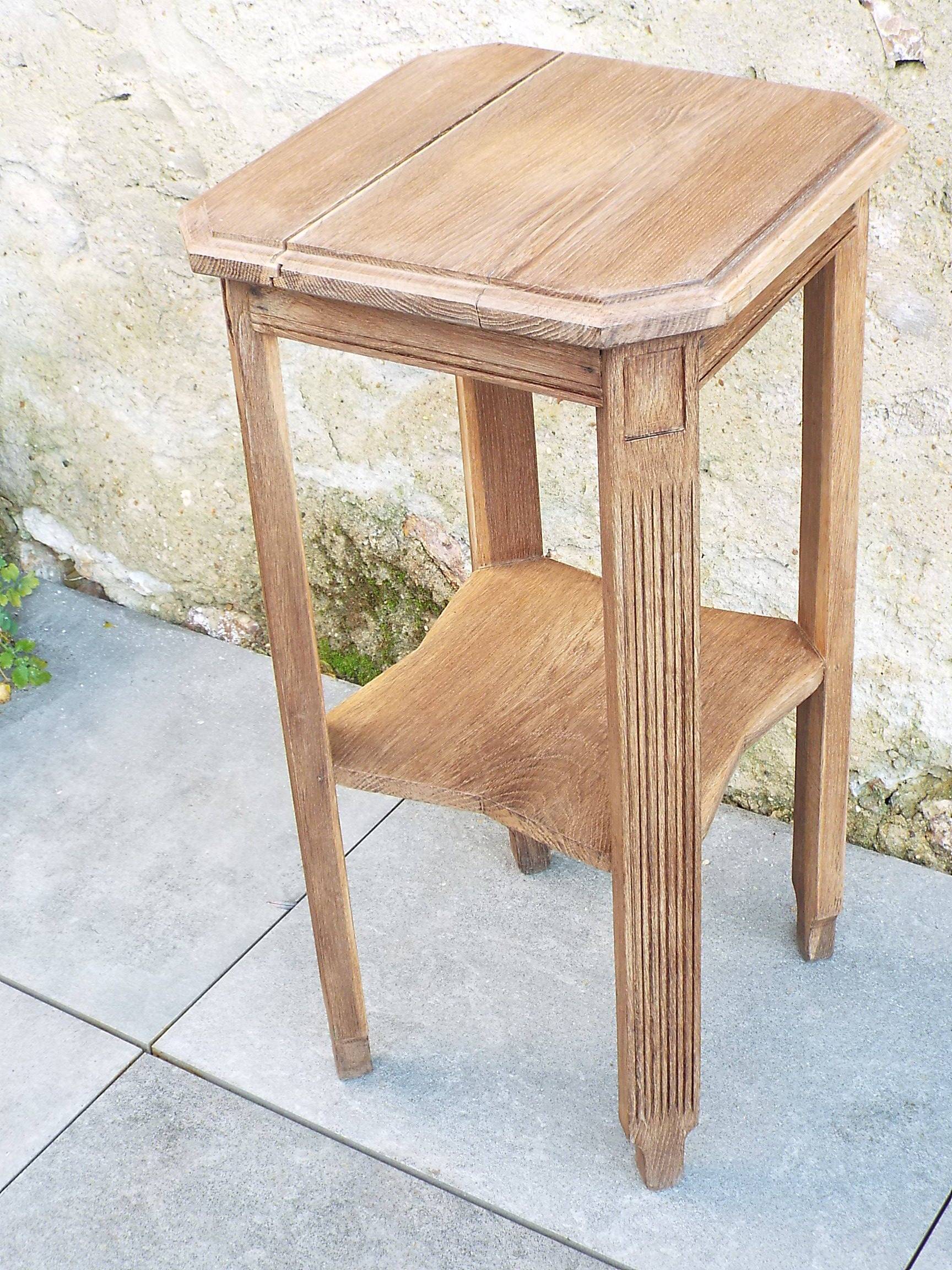 Table de chevet guéridon art déco