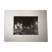 Photograph 18x24cm - Black and white silver print - Rue Saint Lazare - 1950s-1960s