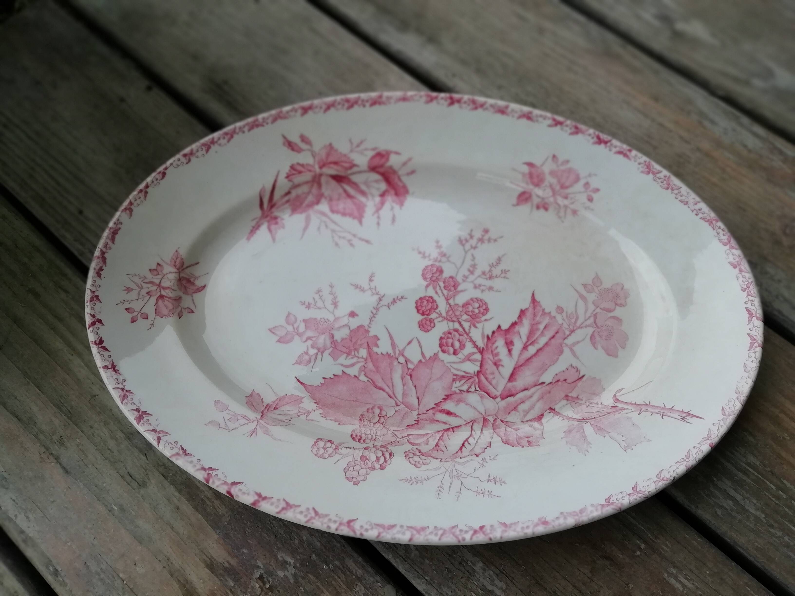 Lot of iron earth dish badonviller
