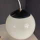 Restored Bauhaus floor lamp with integrated table by R. Slezák