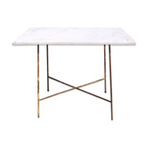 Iron and marble table