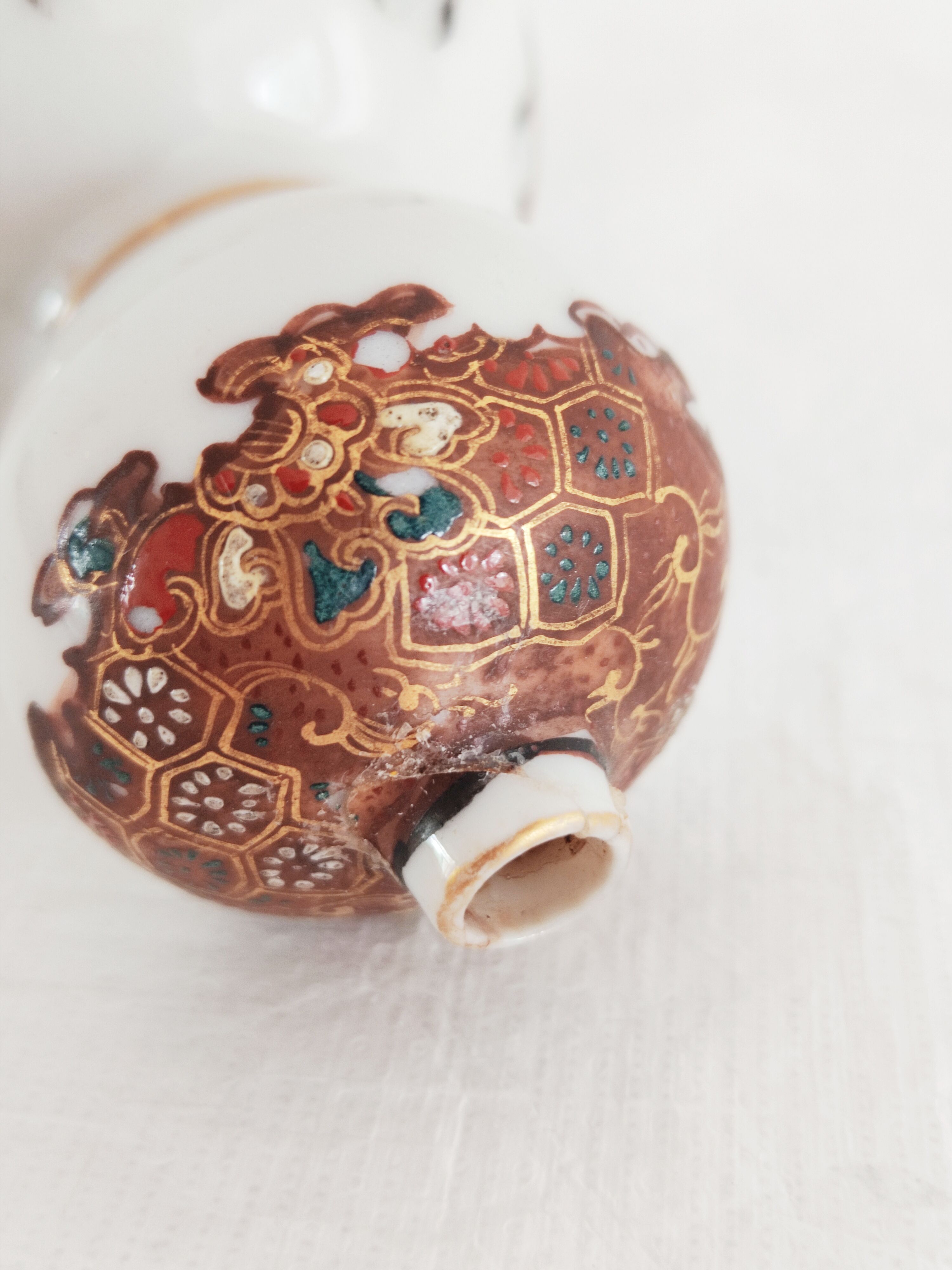 Satsuma vase 19th century 9cm