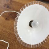 Old suspension in dented opaline