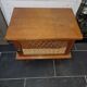 Table de chevet en rotin