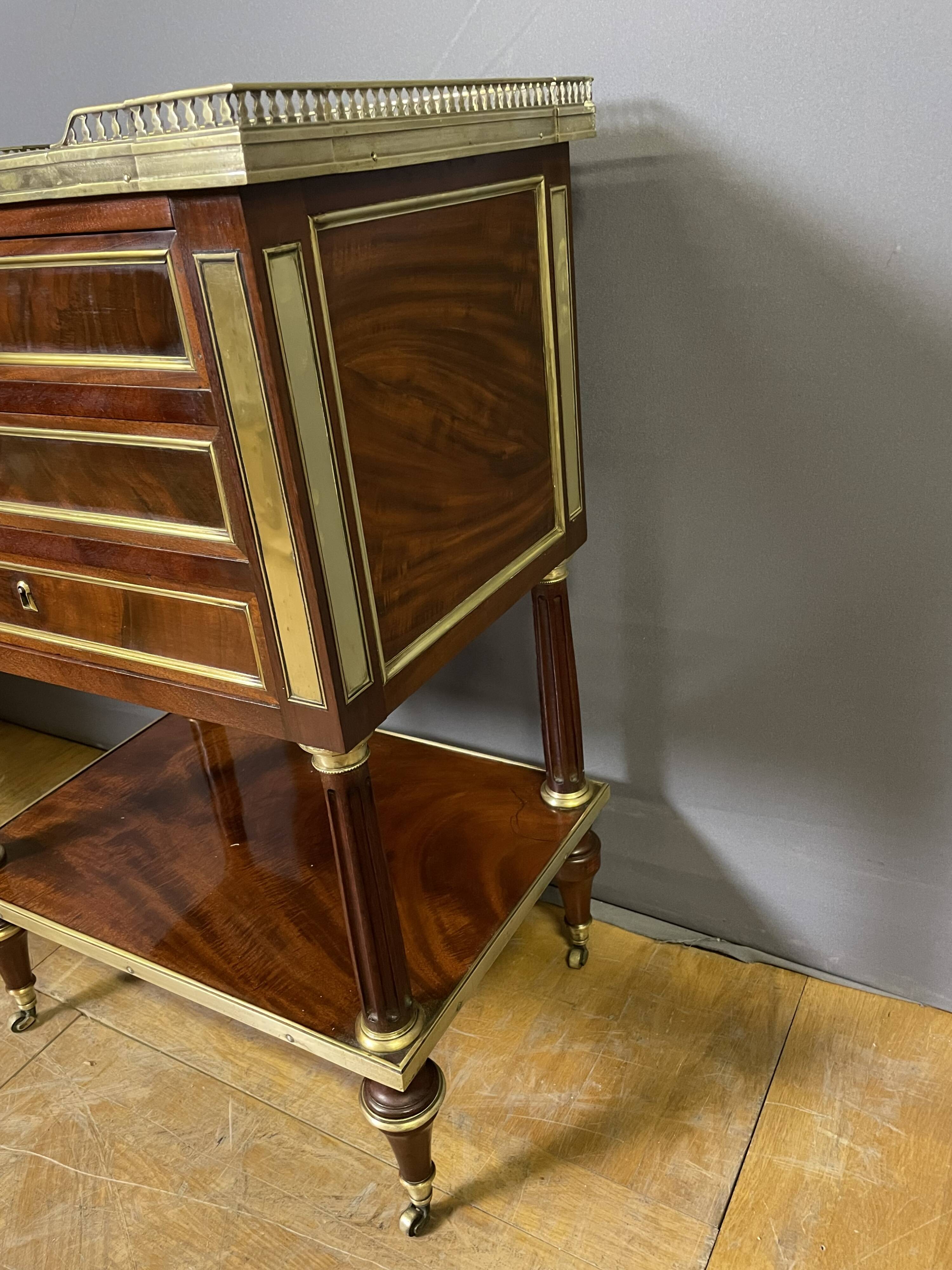 Directoire Chiffonnières Table circa 1820