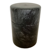 Boîte en marbre gris noir