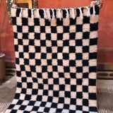 Tapis carreaux beenuit 110x150cm
