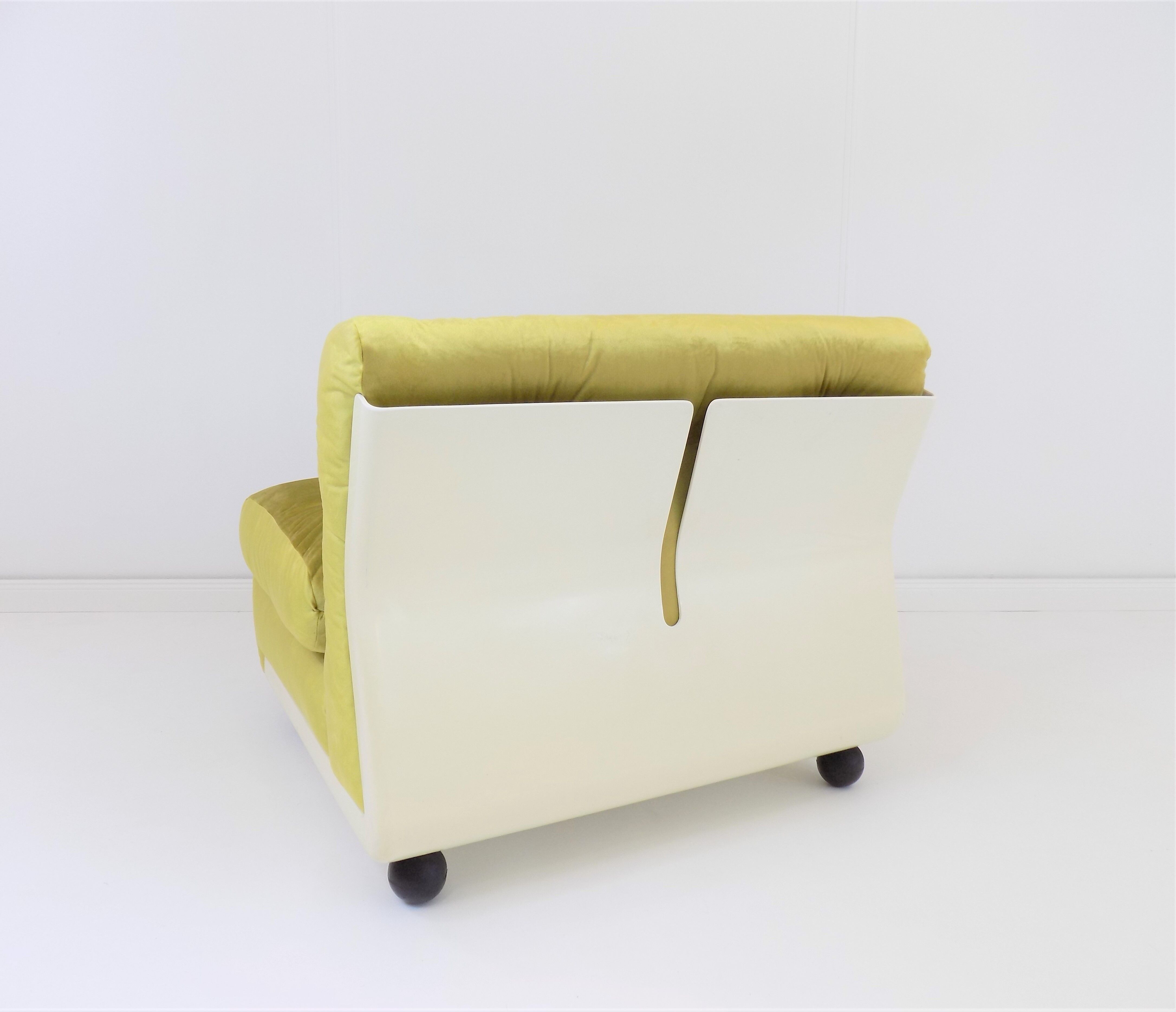 Ensemble de 3 chauffeuses par Mario Bellini, C&B Italia Amanta