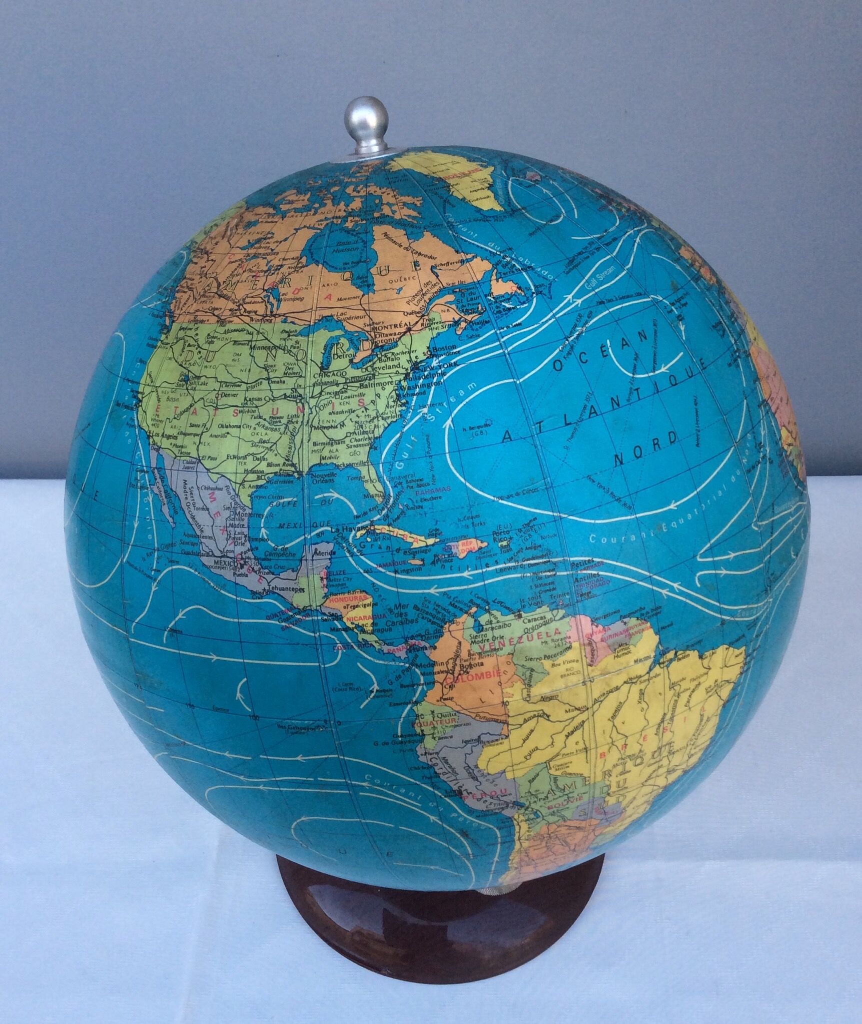 Taride earth globe, 1977