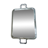 Grand plateau christofle malmaison metal argente 49 × 39 cm