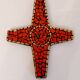 Vintage ceramic mosaic cross