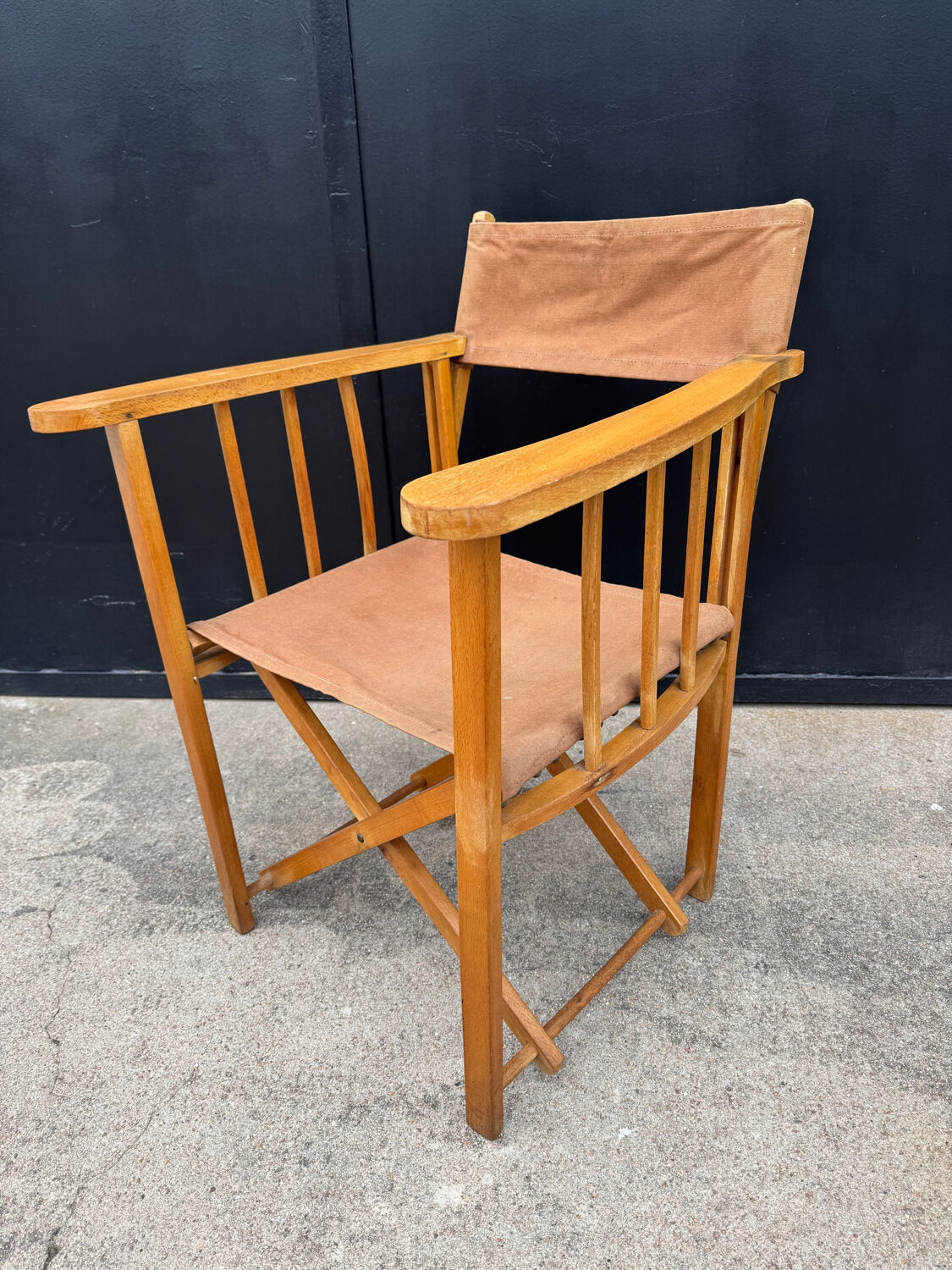 Director's chair from the 1950s.