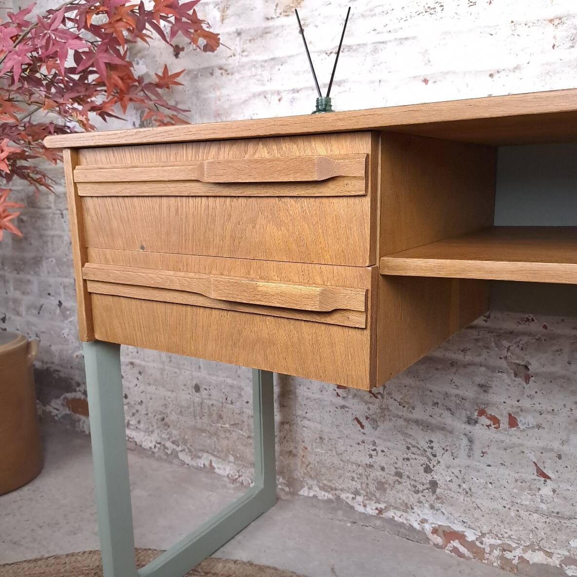 Wood desk