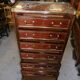 Chiffonnier semainier style Louis XVI en palissandre