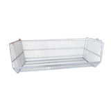 Metal grocery shelf