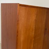 Danish midcentury teak bar cabinet credenza 1960s