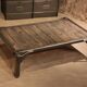 Industrial factory pallet coffee table