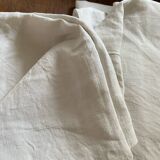 Late 19th century RF monogrammed trousseau sheet.