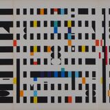 Yaacov Agam: Kinetic Composition - Original Screenprint