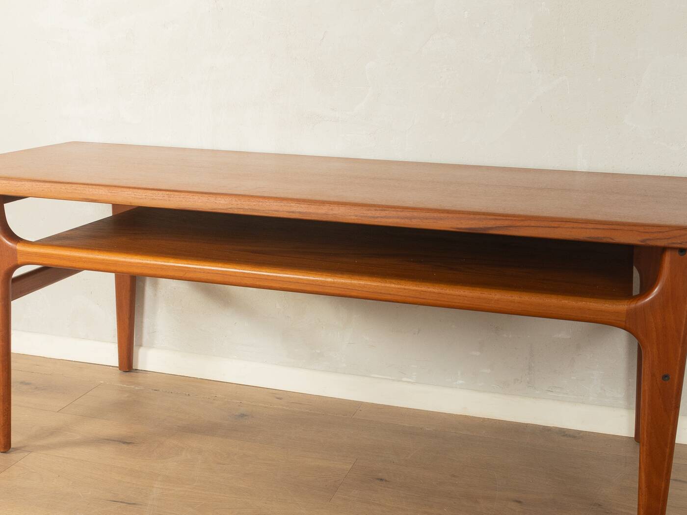 Mid-century coffee table in teak by Niels Bach A/S (1960s)