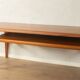 Mid-century coffee table in teak by Niels Bach A/S (1960s)
