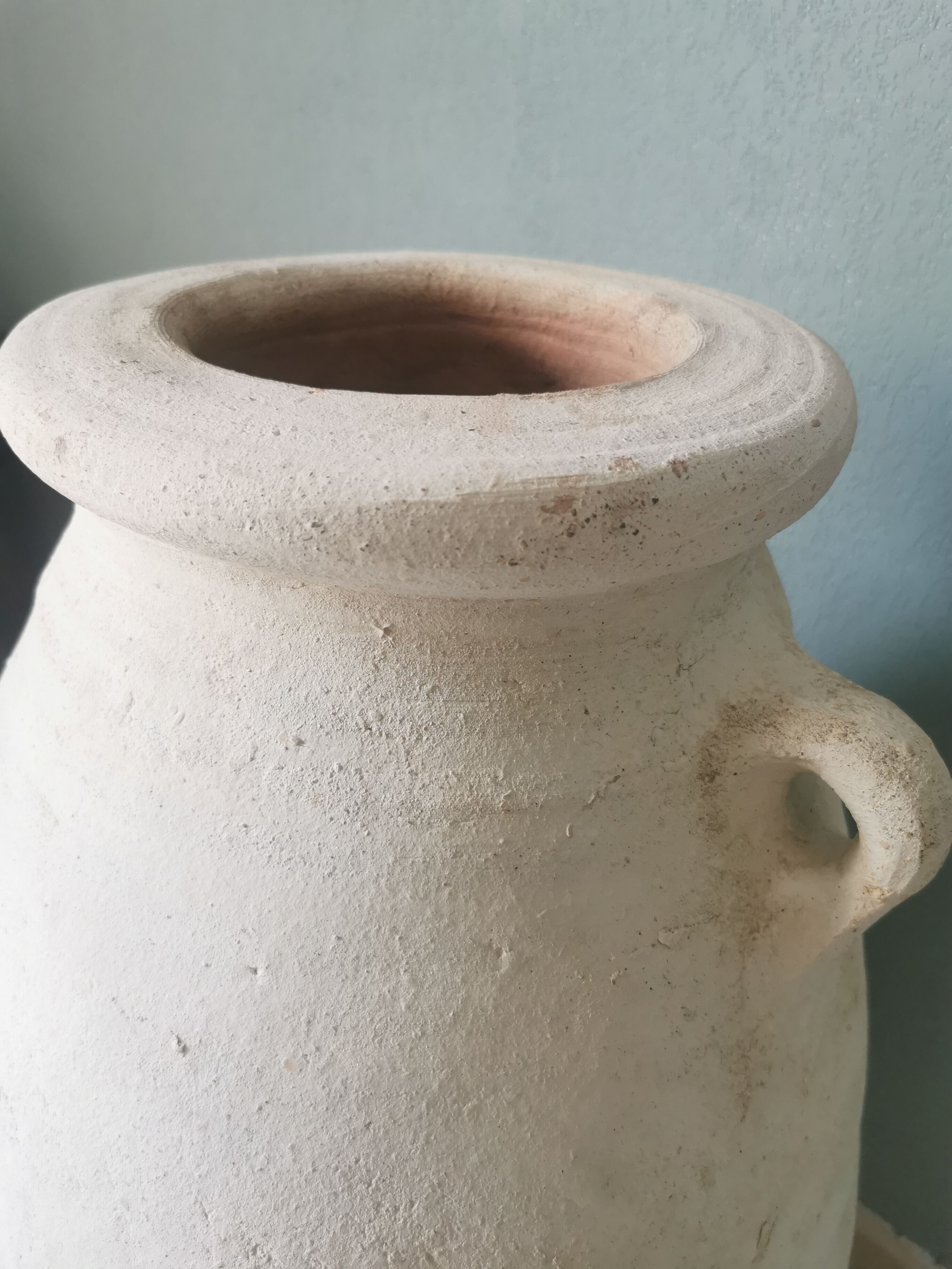 Terracotta vase