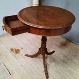 English pedestal table