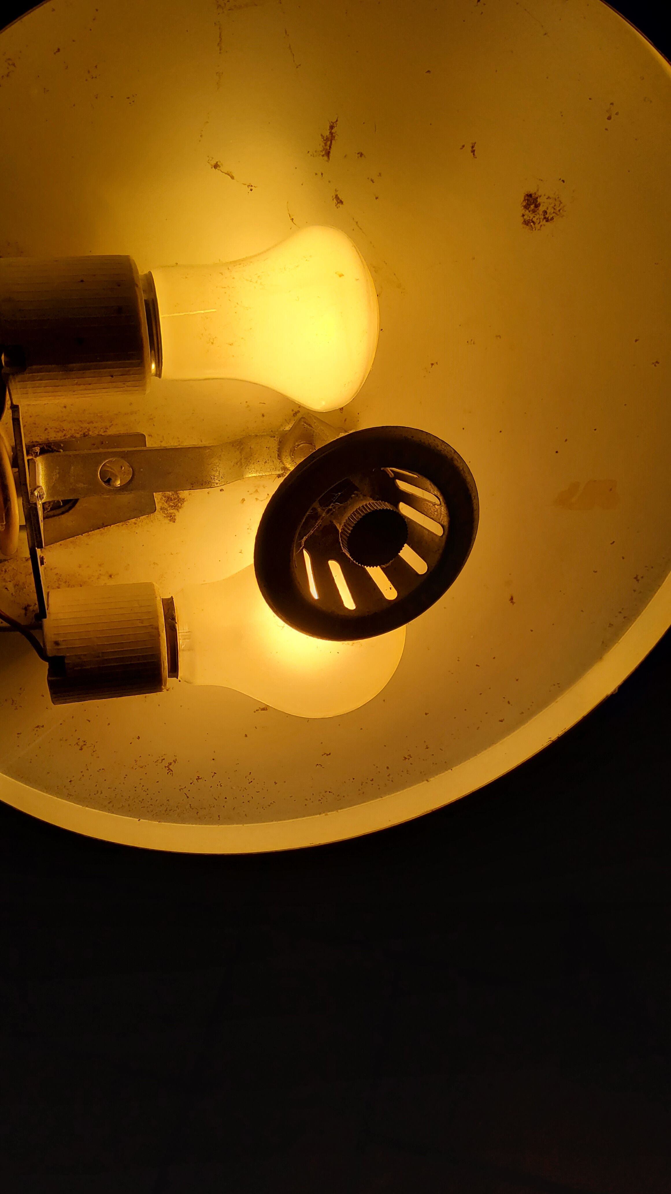Fase boomerang desk lamp of the 70s