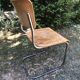 Chaise moderniste S43 de Mart Stam Bauhaus vers 1930