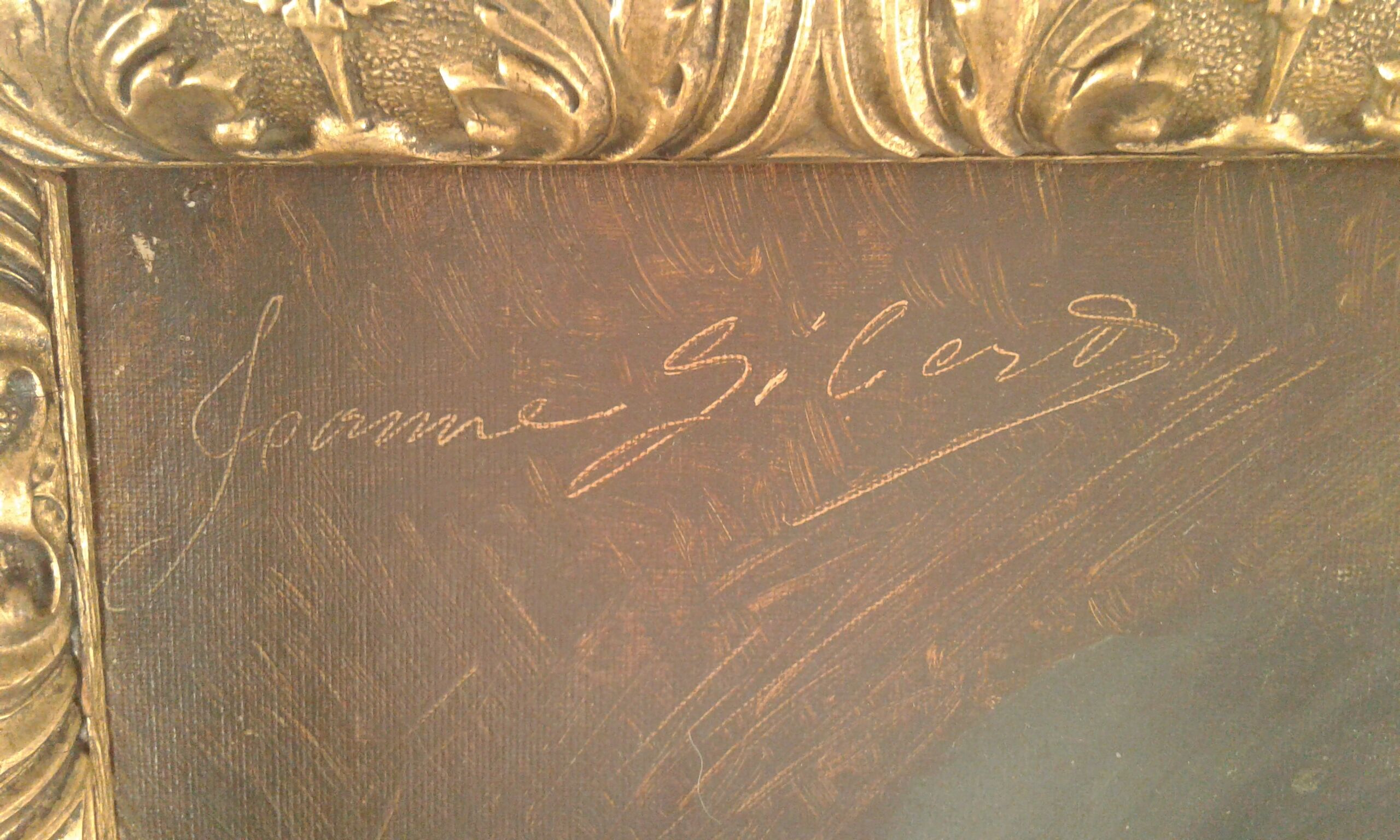 Painting Old,old lady portrait