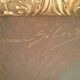 Tableau ancien portrait vieille dame