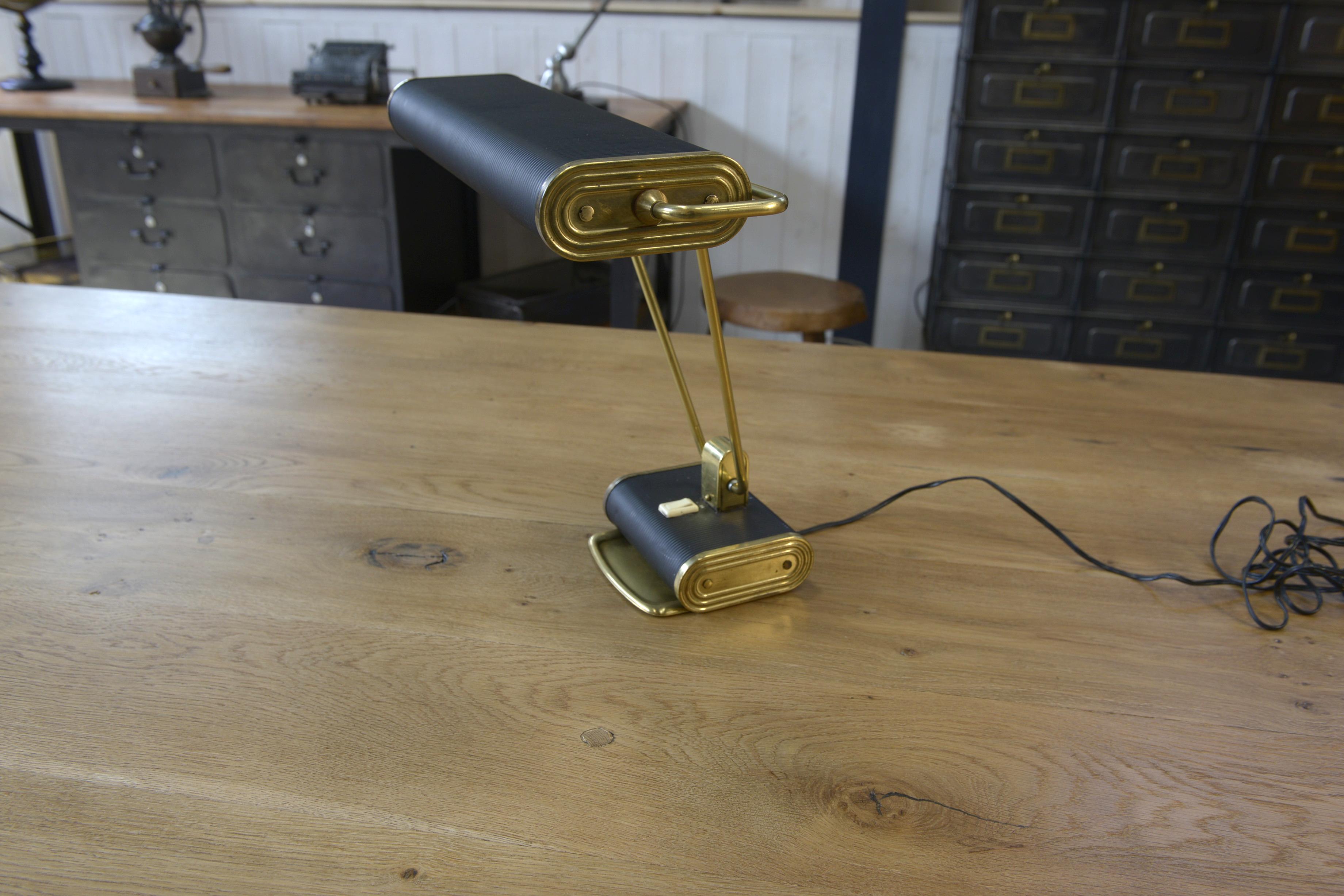 Desk lamp by Eileen Gray for Jumo model N71