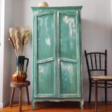 Patinated vintage Parisian wardrobe