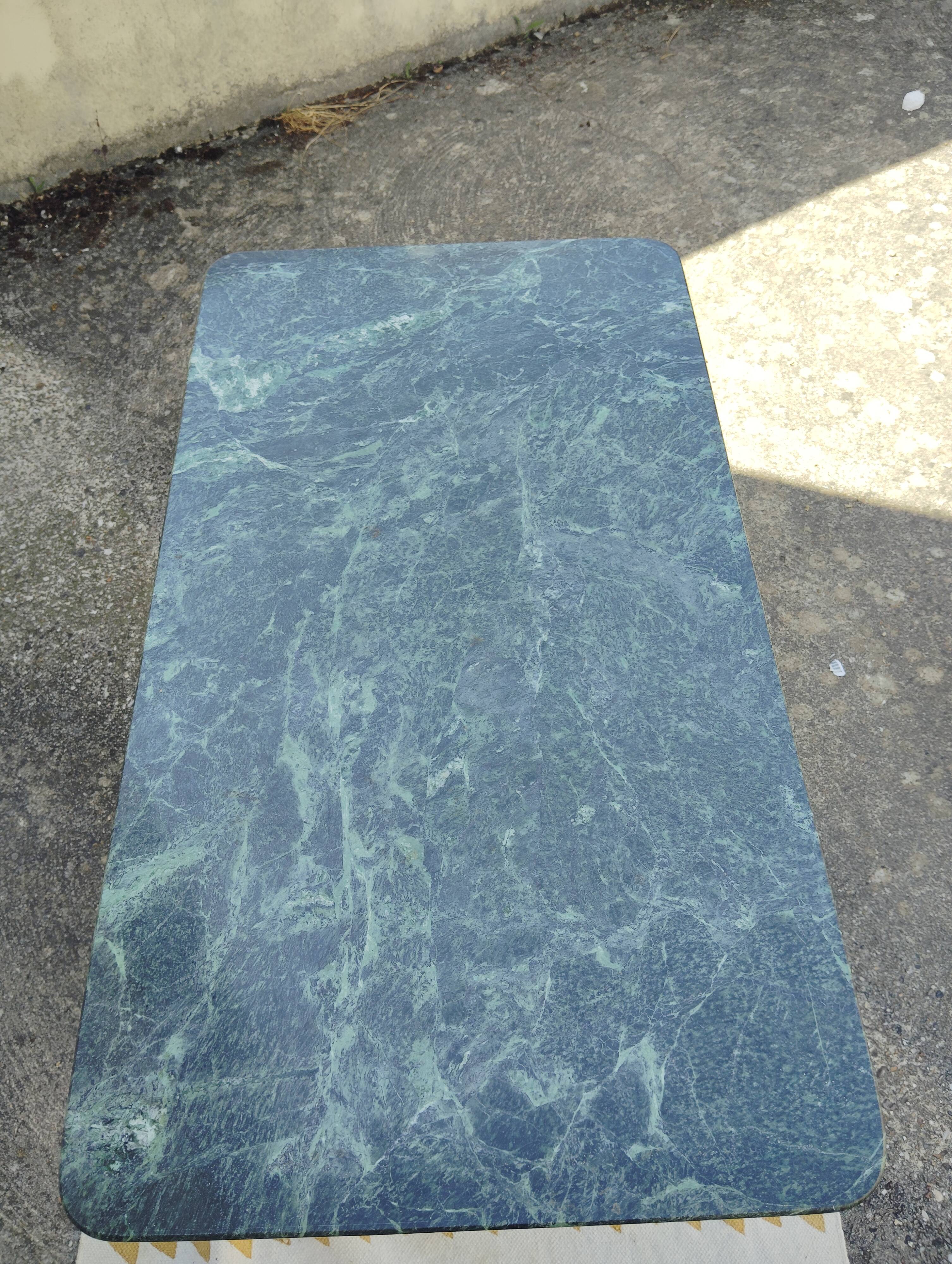 Small metal/marble bistro table