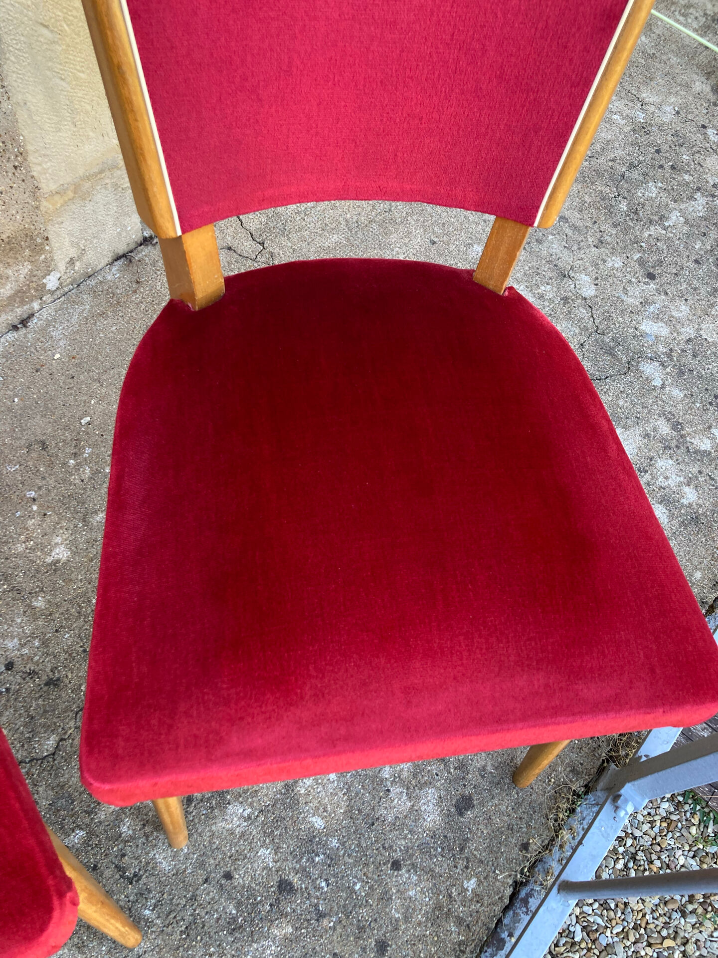 Lot de 5 chaises vintage