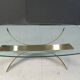 Vintage brass coffee table, 1970s