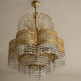 Chandelier with tassels