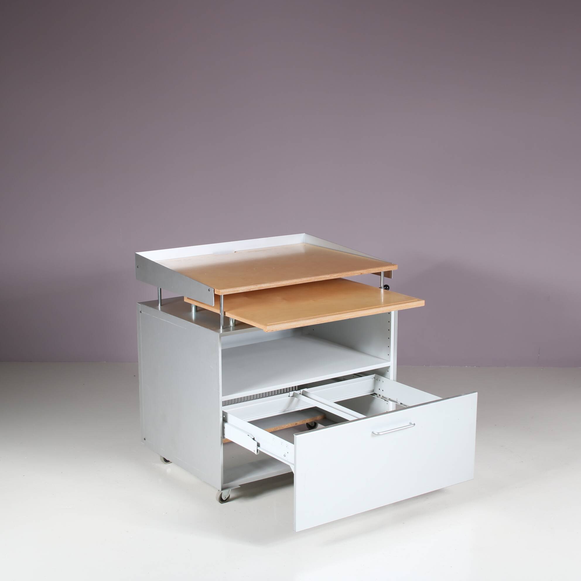 1990s Mobile “Uni” desk by Alinea, Switzerland