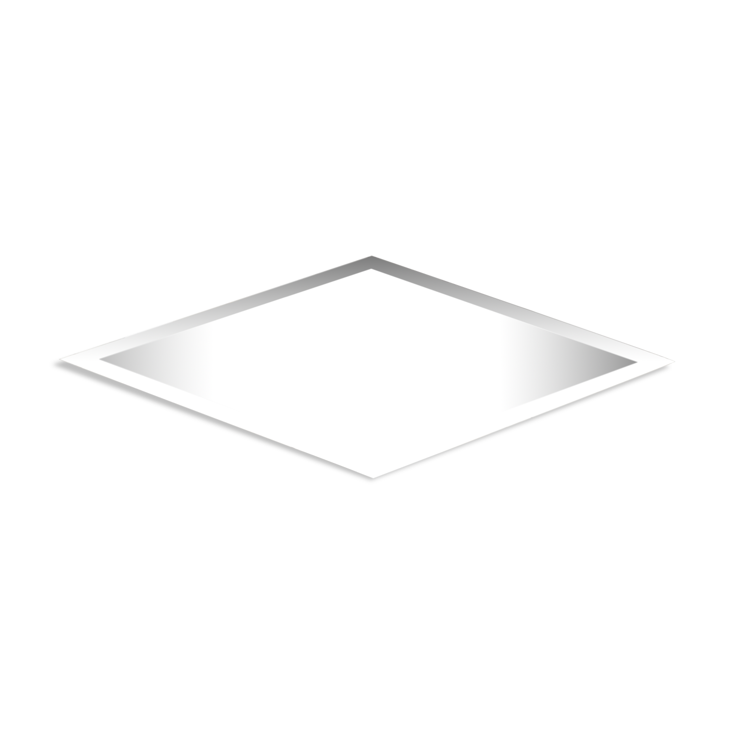 Beveled mirror diamond art deco