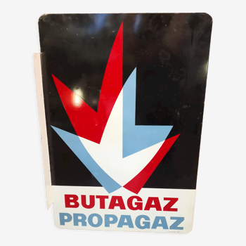 Plaque publicitaire Butagaz Propagaz