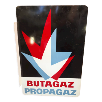 Plaque publicitaire Butagaz Propagaz