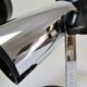 Pair of spots Targetti Sankey stainless chrome 190s