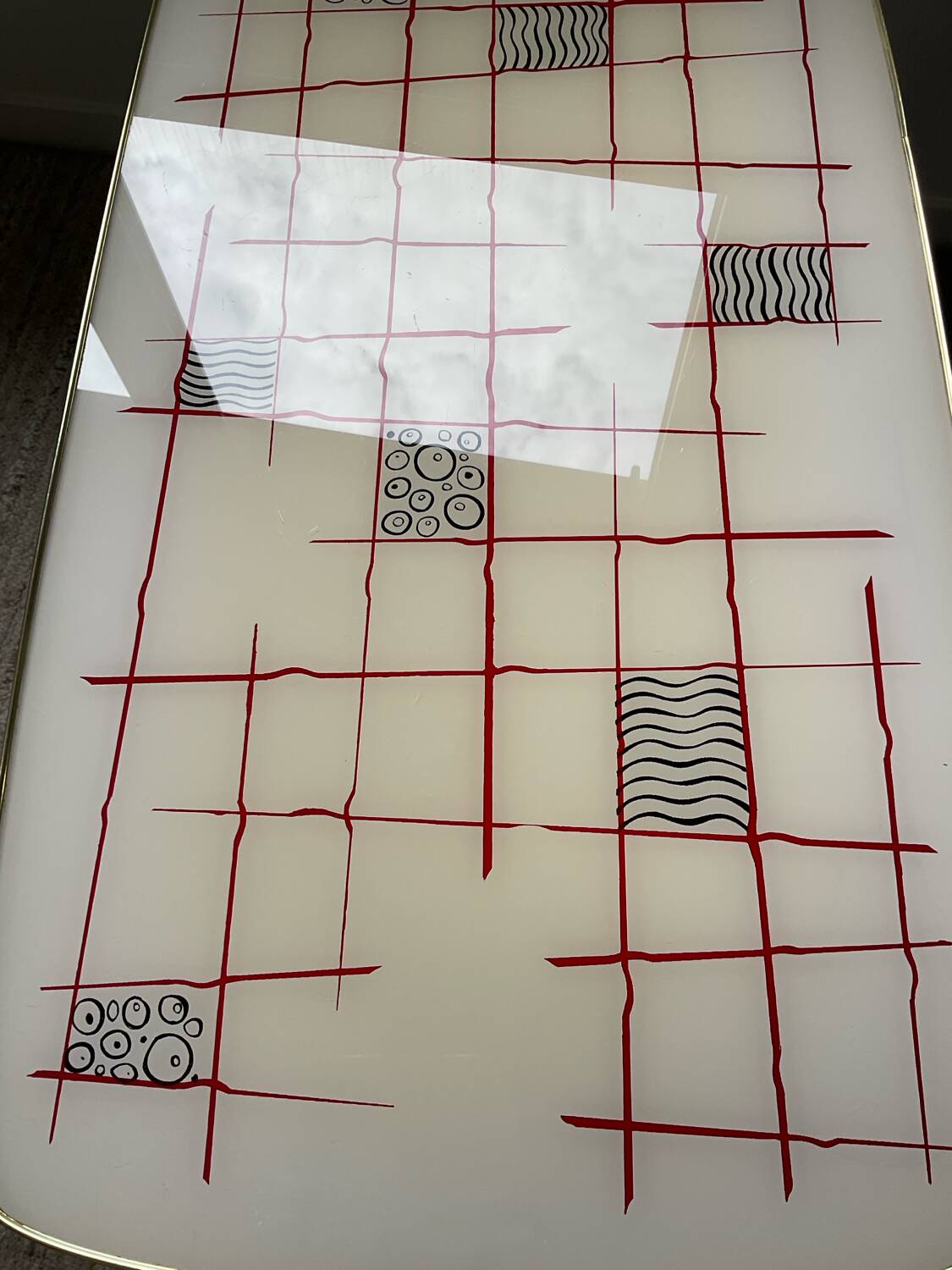 Table basse, années 60-70