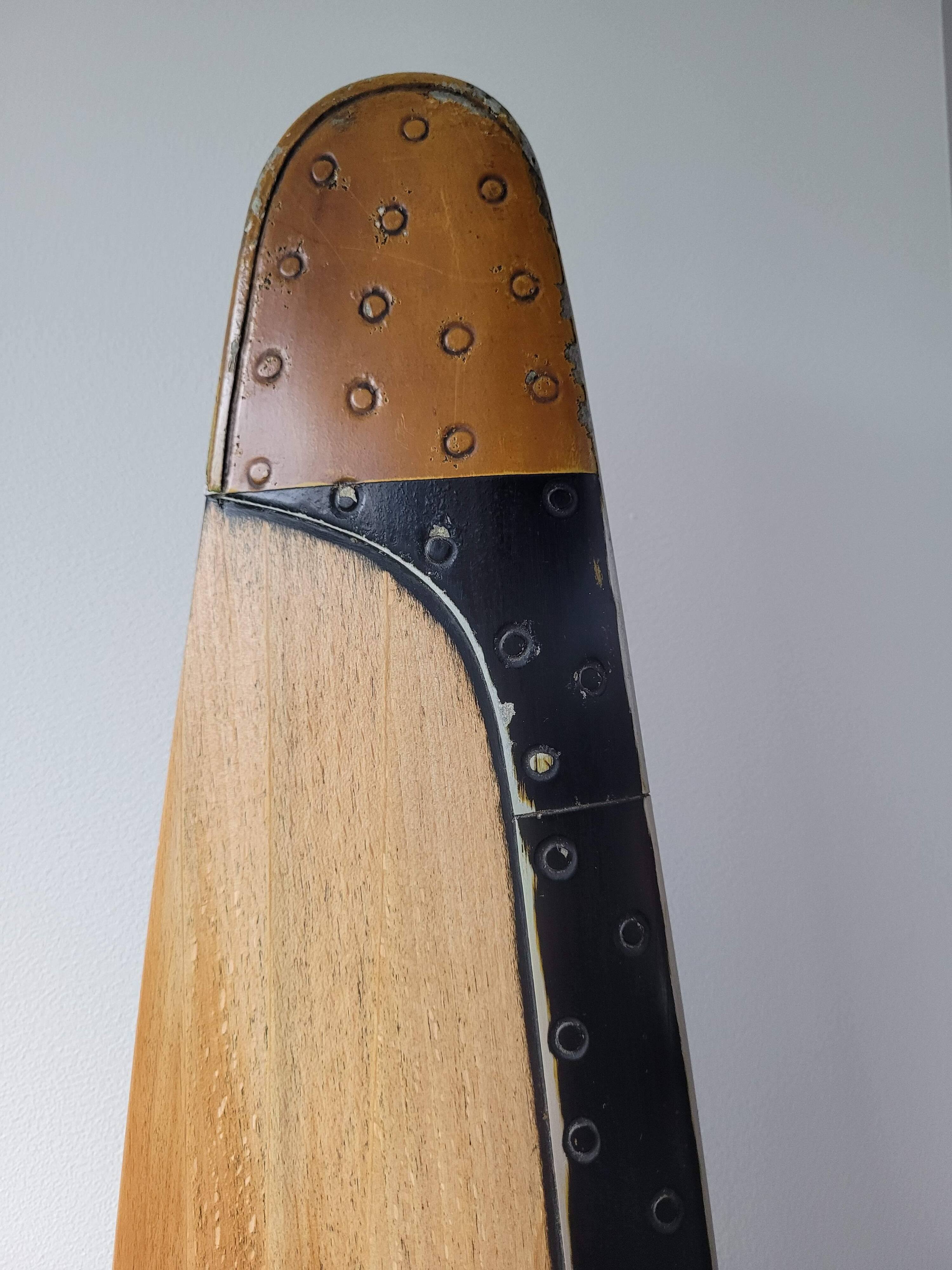 Merville wooden airplane propeller